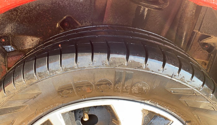 2017 Tata Tiago XT PETROL, Petrol, Manual, 40,417 km, Left Rear Tyre Tread