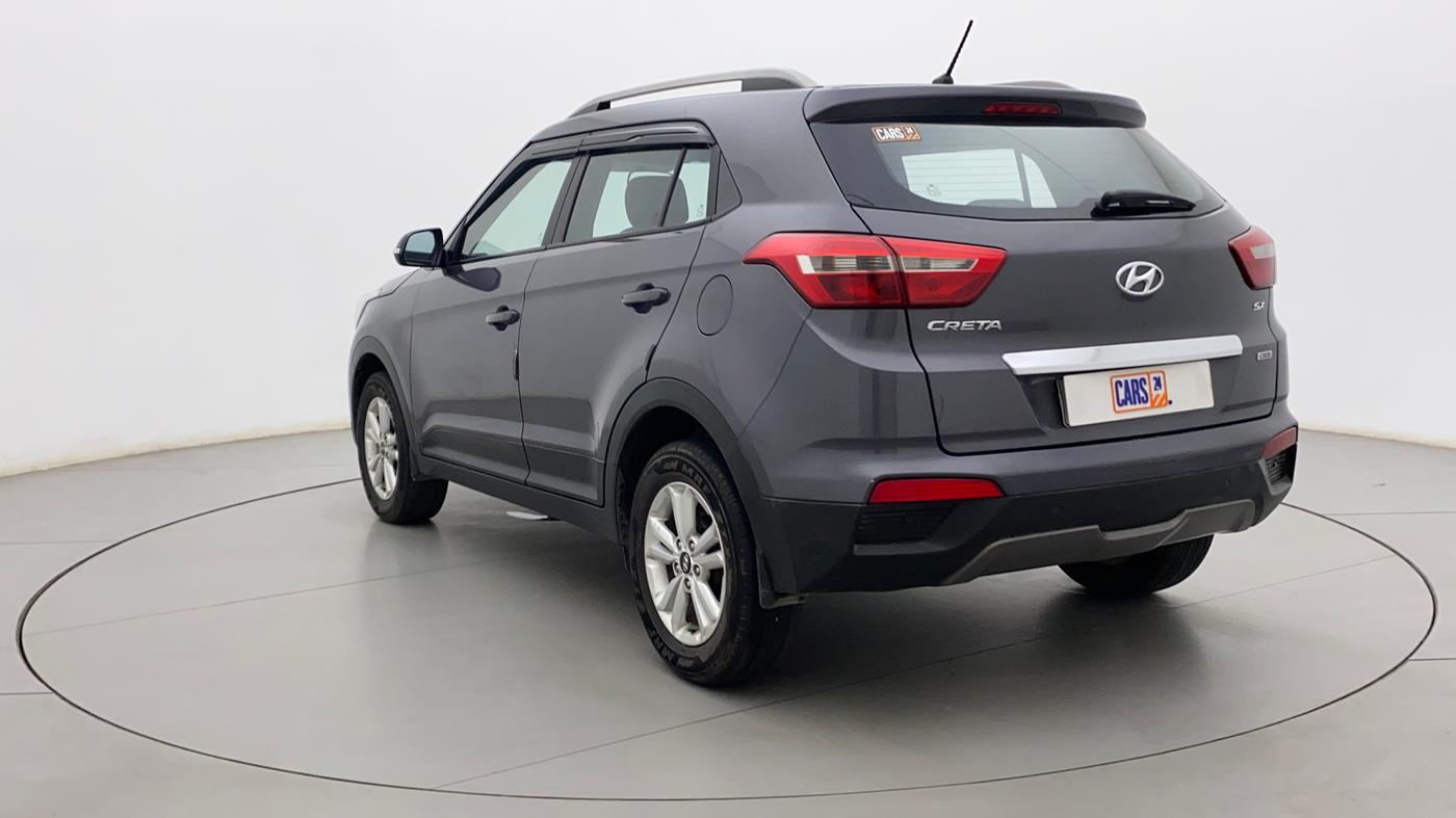 2015 Hyundai Creta SX 1.6 DIESEL, Diesel, Manual, 78,386 km, Left Back Diagonal