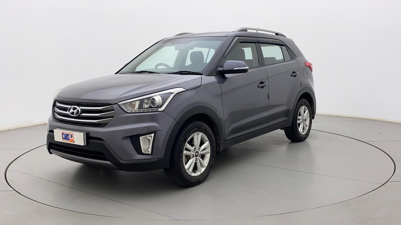 2015 Hyundai Creta SX 1.6 DIESEL, Diesel, Manual, 78,386 km, Left Front Diagonal
