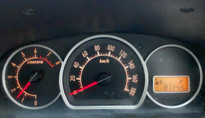2011 Maruti Alto K10 VXI, Petrol, Manual, 87,965 km, Odometer Image