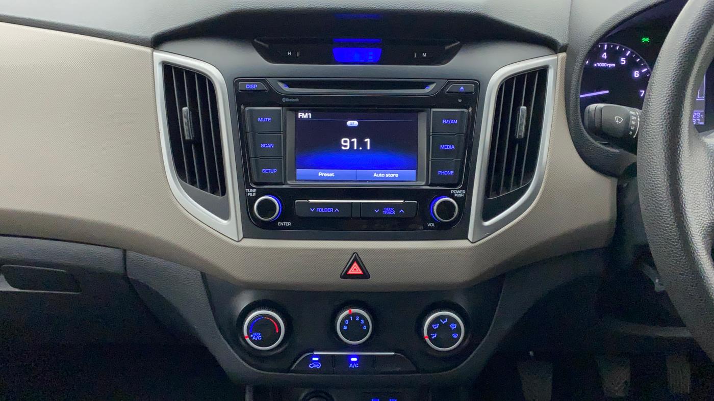 2017 Hyundai Creta E PLUS 1.6 PETROL, Petrol, Manual, 84,287 km, Air Conditioner