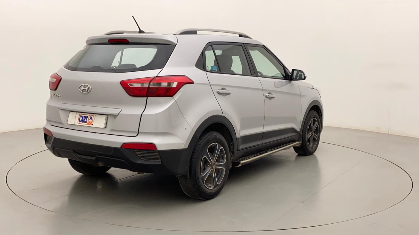 2017 Hyundai Creta E PLUS 1.6 PETROL, Petrol, Manual, 84,287 km, Right Back Diagonal