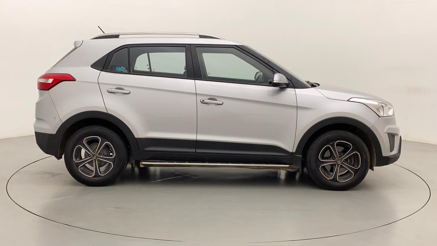 2017 Hyundai Creta E PLUS 1.6 PETROL, Petrol, Manual, 84,287 km, Right Side View