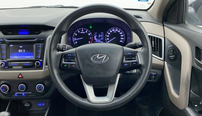 2017 Hyundai Creta E PLUS 1.6 PETROL, Petrol, Manual, 84,287 km, Steering Wheel Close Up