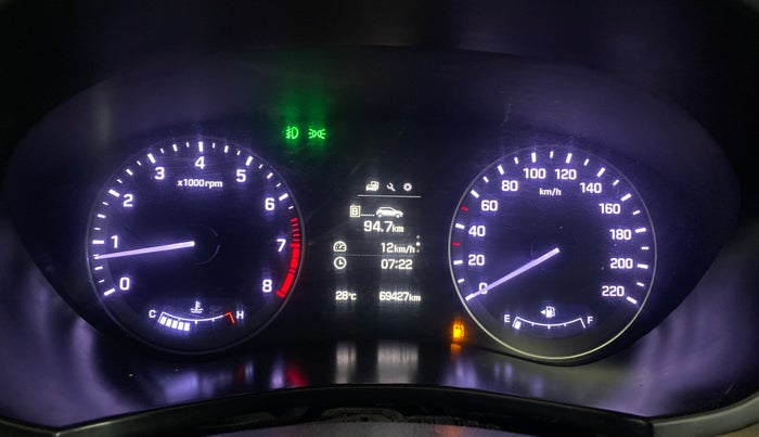 2015 Hyundai Elite i20 ASTA 1.2, Petrol, Manual, 69,413 km, Odometer Image