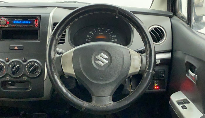 2012 Maruti Wagon R 1.0 LXI CNG, CNG, Manual, 73,573 km, Steering Wheel Close Up