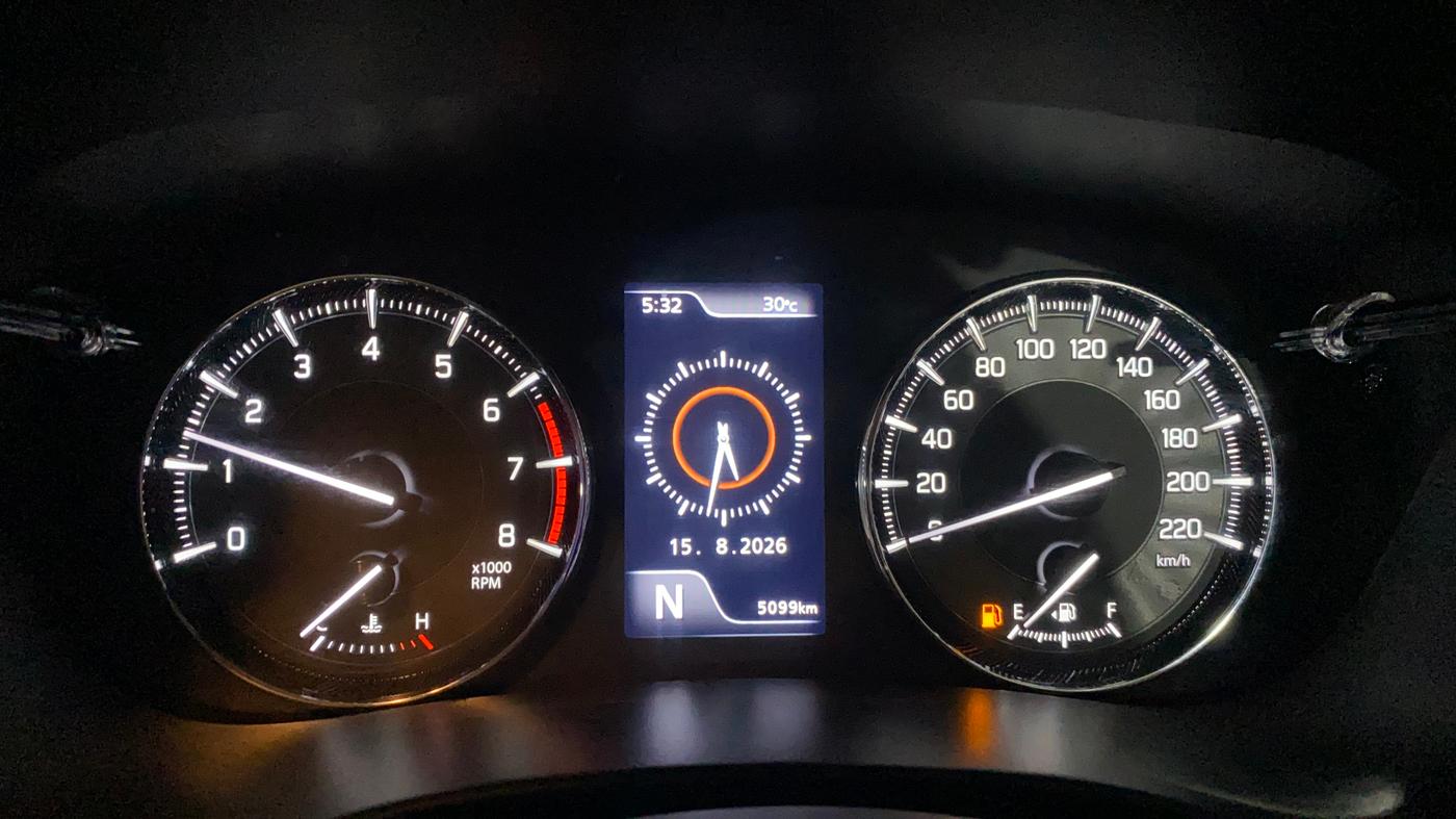 2025 Maruti Baleno ZETA 1.2 AGS, Petrol, Automatic, 5,096 km, Odometer Image