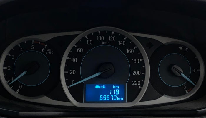 2017 Ford Figo Aspire TITANIUM1.5 DIESEL, Diesel, Manual, 69,665 km, Odometer Image