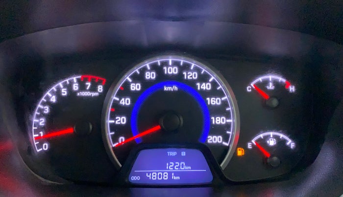 2017 Hyundai Grand i10 SPORTZ (O) 1.2 KAPPA VTVT, Petrol, Manual, 48,181 km, Odometer Image