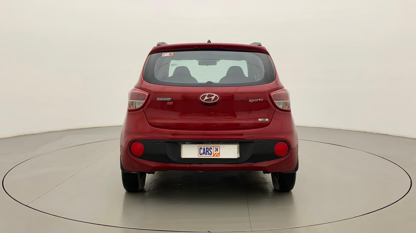 2017 Hyundai Grand i10 SPORTZ (O) 1.2 KAPPA VTVT, Petrol, Manual, 48,181 km, Back/Rear