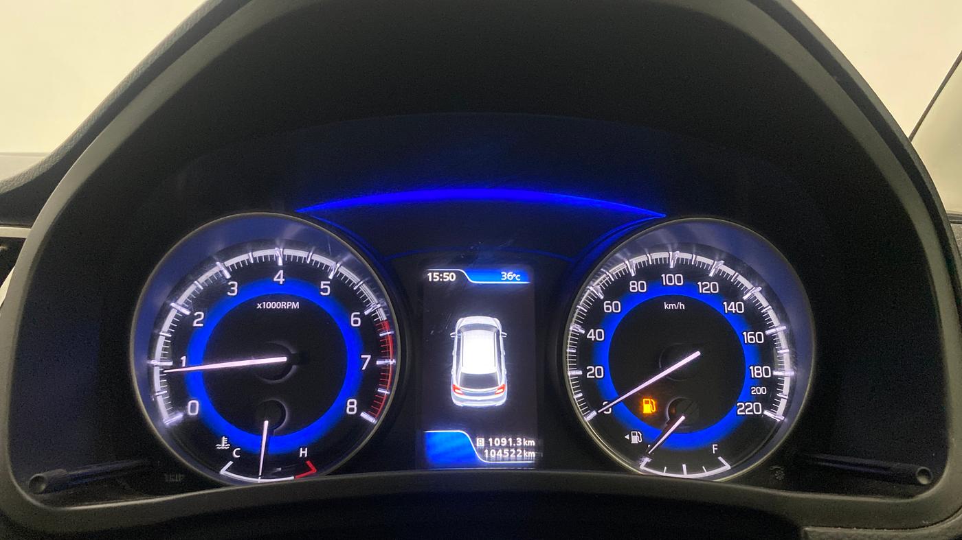 2016 Maruti Baleno ALPHA PETROL 1.2, Petrol, Manual, 1,04,490 km, Odometer Image