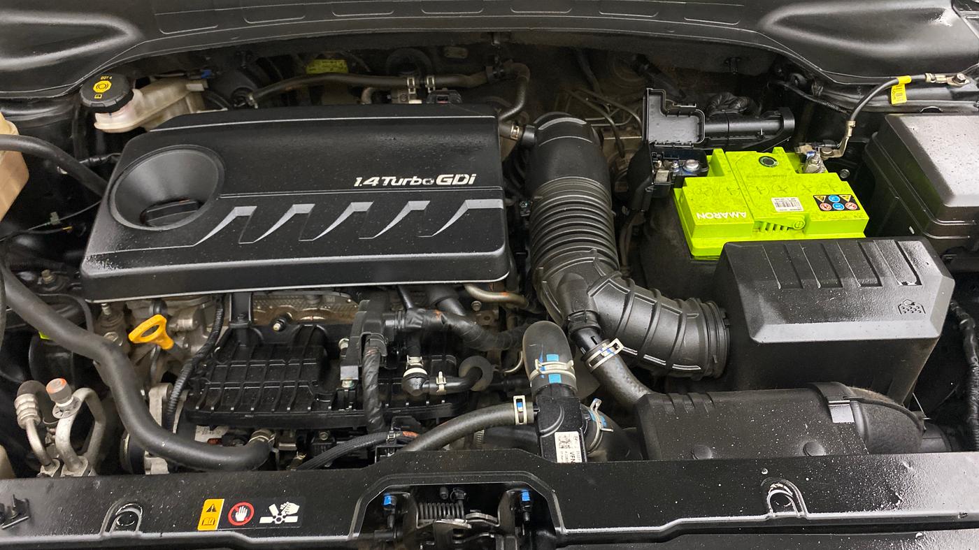 2021 Hyundai Creta SX (O) 1.4 TURBO DCT, Petrol, Automatic, 52,627 km, Engine View