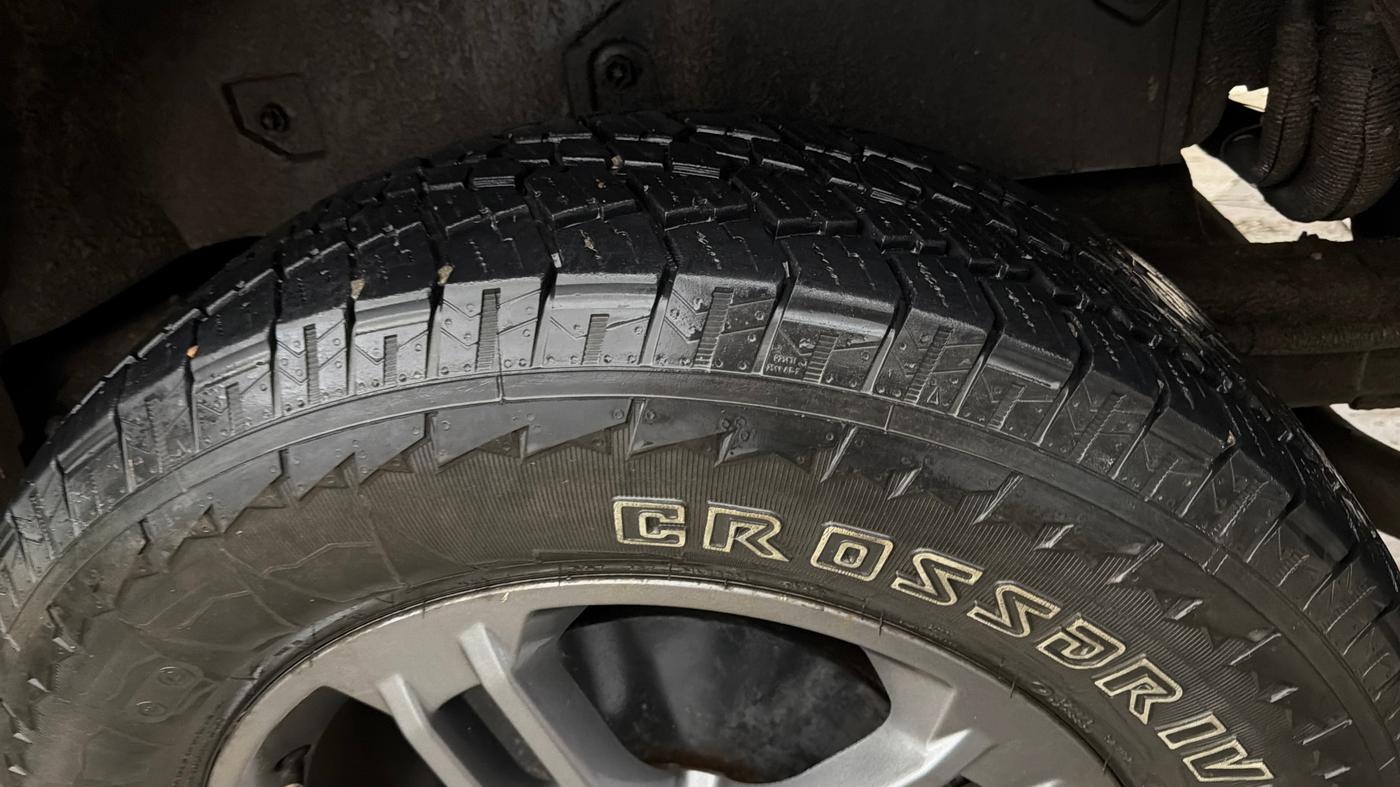 2021 Mahindra Thar LX PETROL HT 4WD AT, Petrol, Automatic, 82,466 km, Left Rear Tyre Tread