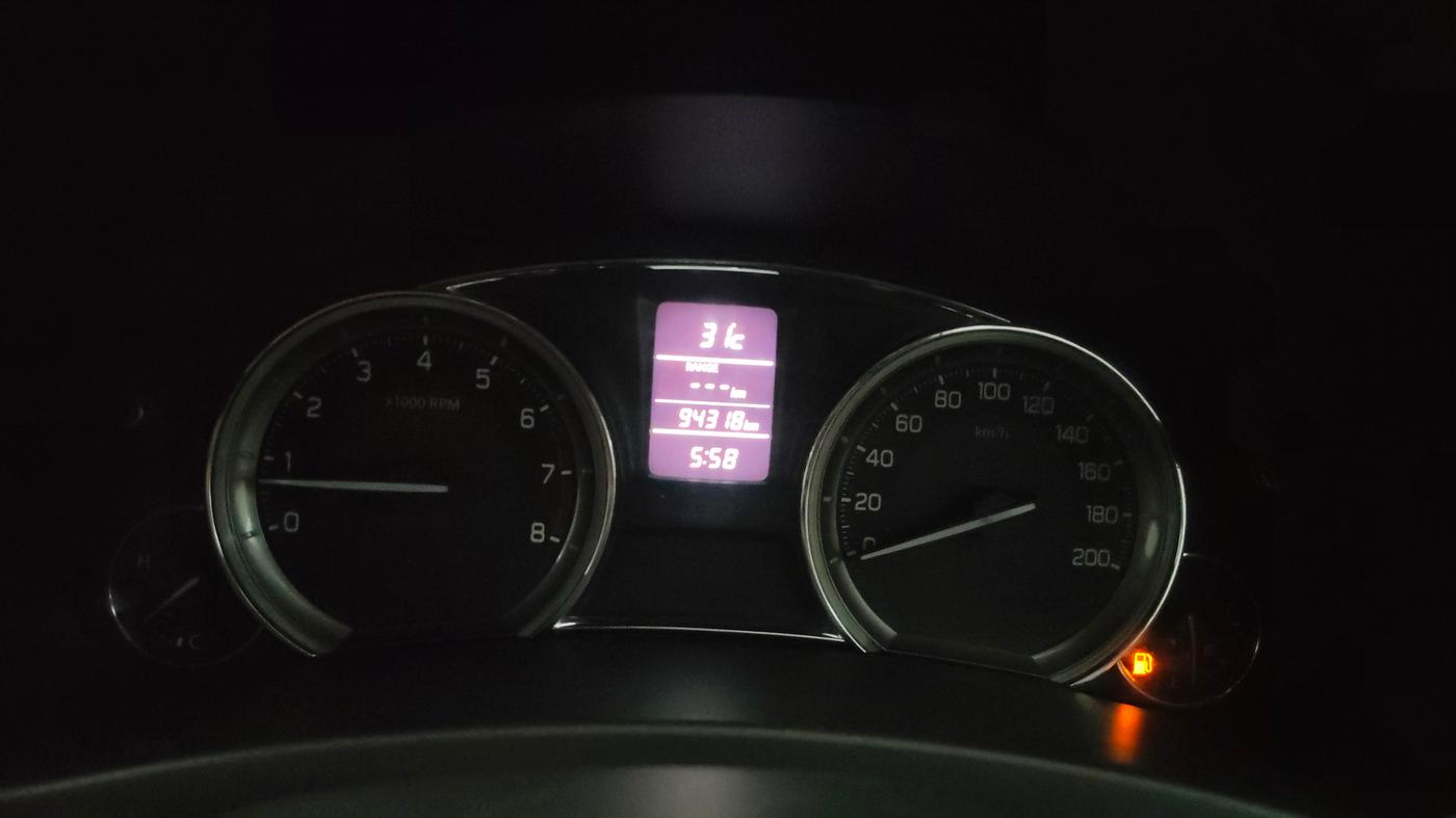 2015 Maruti Ciaz VXI+, Petrol, Manual, 94,306 km, Odometer Image