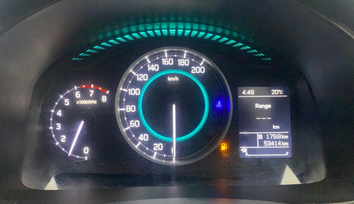2019 Maruti IGNIS ALPHA 1.2, Petrol, Manual, 53,379 km, Odometer Image