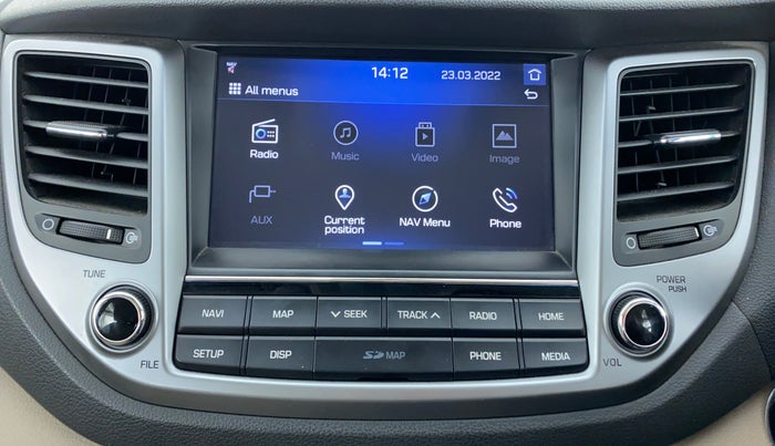 2017 Hyundai Tucson 2WD AT GL DIESEL, Diesel, Automatic, 52,124 km, Infotainment System