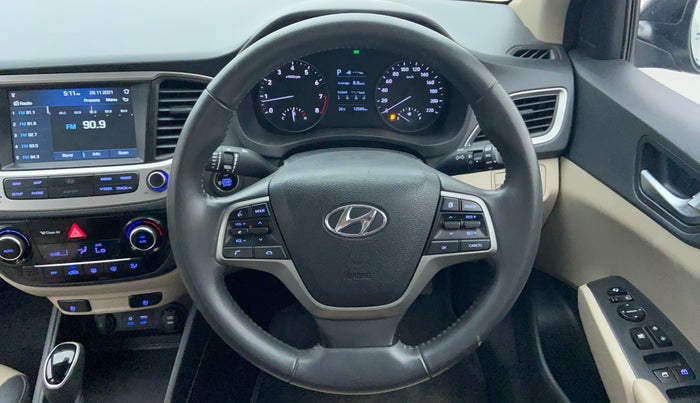 2018 Hyundai Verna 1.6 SX VTVT AT (O), Petrol, Automatic, 12,812 km, Steering Wheel Close-up
