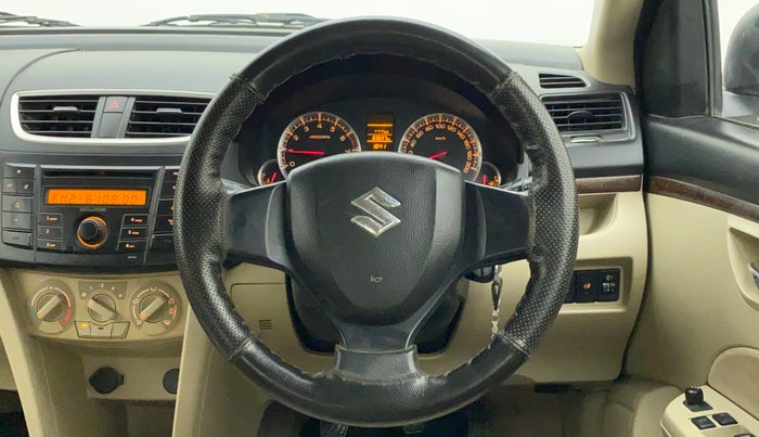 2015 Maruti Swift Dzire VXI, Petrol, Manual, 70,168 km, Steering Wheel Close Up