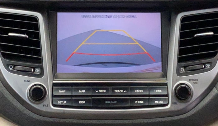 2018 Hyundai Tucson 2WD AT GLS DIESEL, Diesel, Automatic, 73,684 km, Reverse Parking Camera