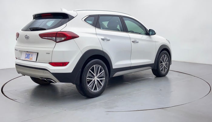 2018 Hyundai Tucson 2WD AT GLS DIESEL, Diesel, Automatic, 73,684 km, Right Back Diagonal (45- Degree) View