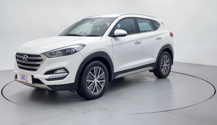 2018 Hyundai Tucson 2WD AT GLS DIESEL, Diesel, Automatic, 73,684 km, Left Front Diagonal (45- Degree) View