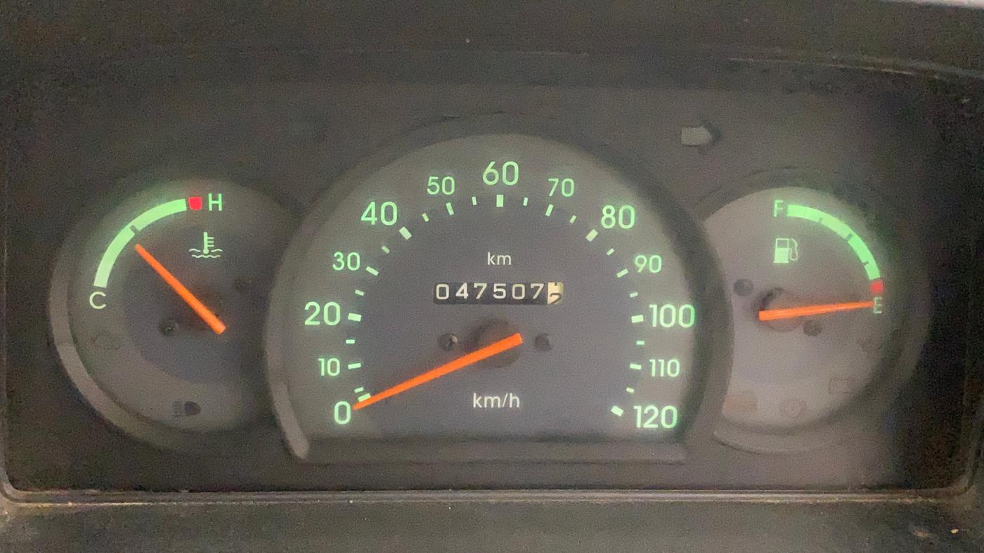 2013 Maruti OMNI E 8 STR, Petrol, Manual, 47,507 km, Odometer Image