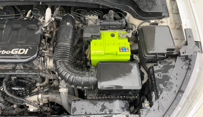 2020 KIA SONET HTX 1.0 IMT, Petrol, Manual, 90,951 km, Engine View - Left