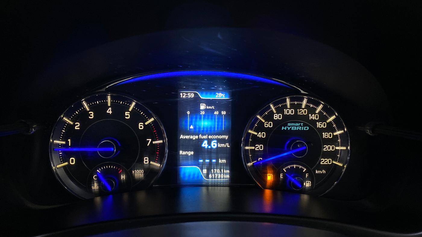 2018 Maruti Ciaz ALPHA 1.5 SHVS PETROL, Petrol, Manual, 61,631 km, Odometer Image