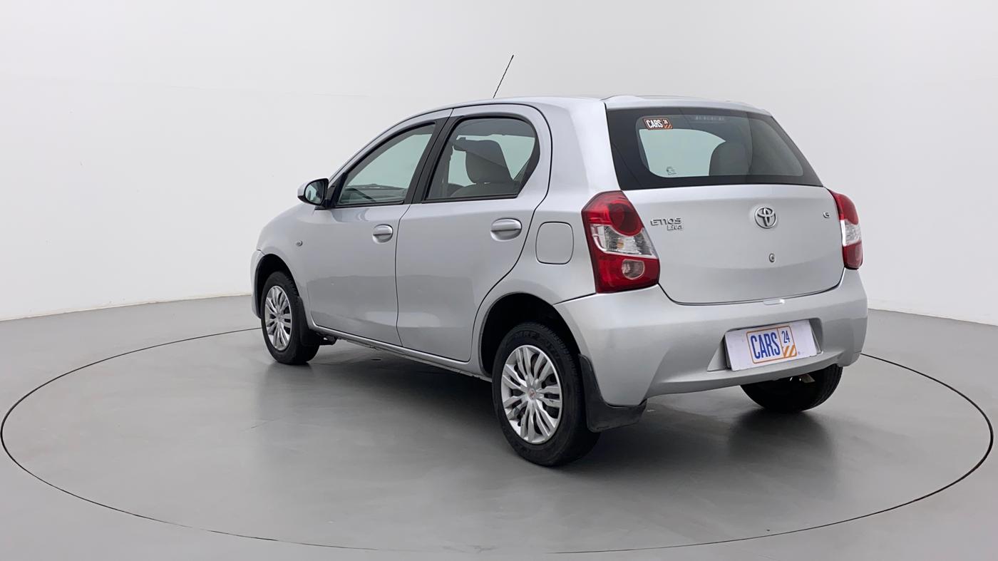 2014 Toyota Etios Liva G, Petrol, Manual, 31,329 km, Left Back Diagonal