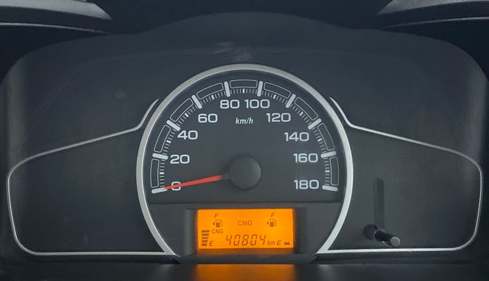 2021 Maruti Alto LXI CNG, CNG, Manual, 40,909 km, Odometer Image