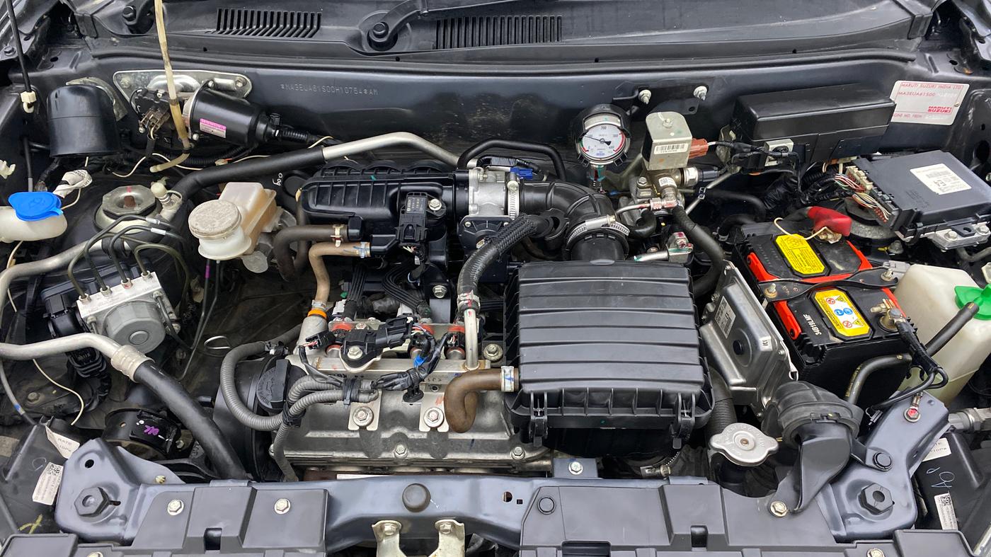 2021 Maruti Alto LXI CNG, CNG, Manual, 40,909 km, Open Bonet