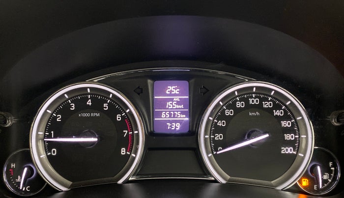 2017 Maruti Ciaz SIGMA 1.4 VVT, Petrol, Manual, 65,908 km, Odometer Image