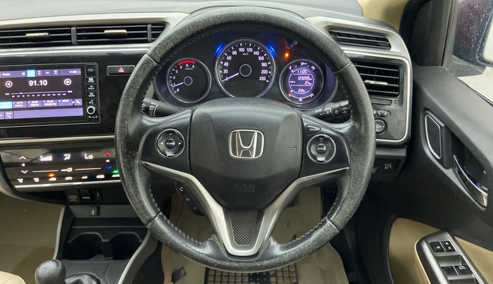 2017 Honda City 1.5L I-DTEC VX, Diesel, Manual, 1,23,099 km, Steering Wheel Close Up