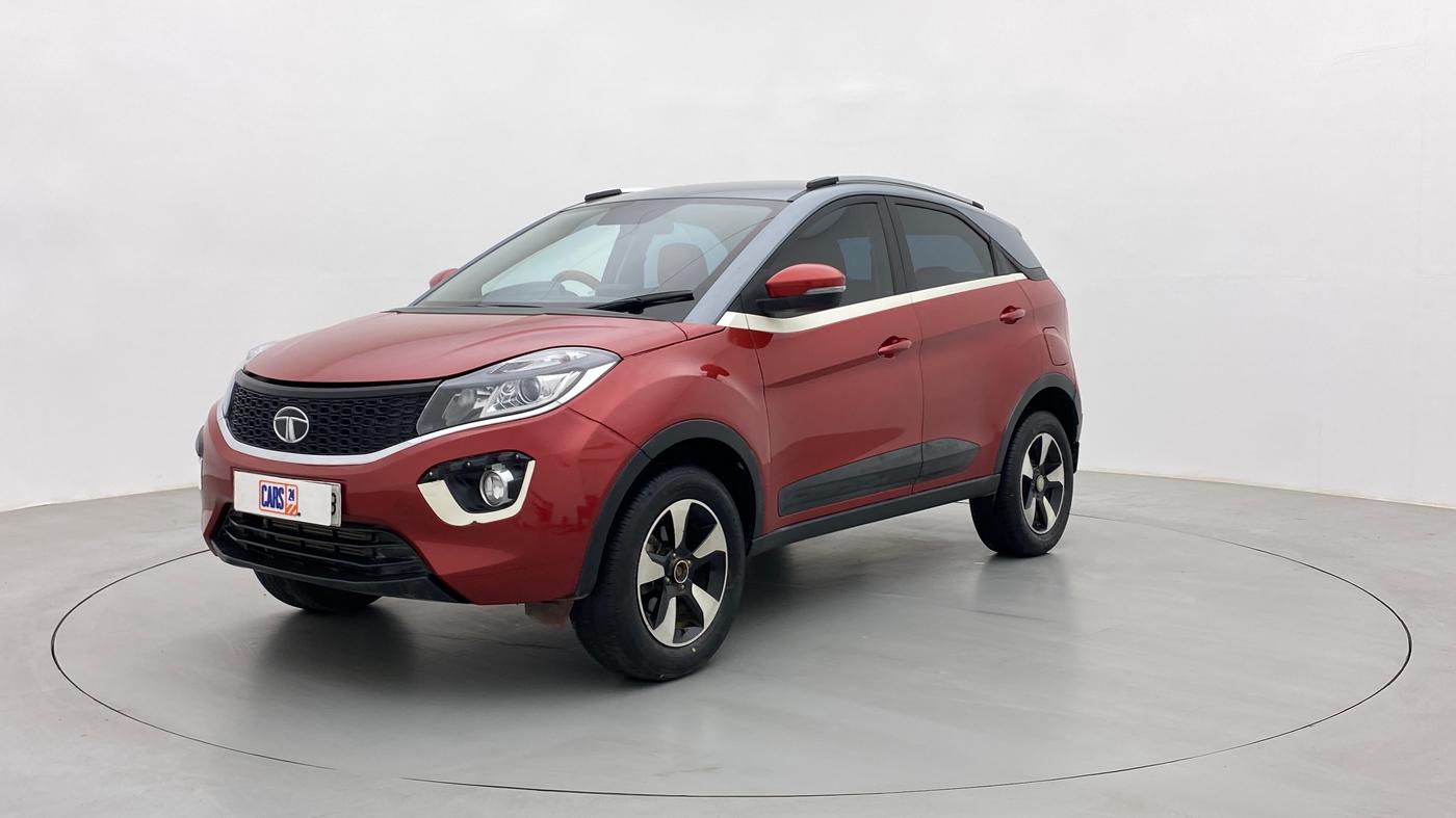 2018 Tata NEXON XZA+ 1.5 Dual Tone, Diesel, Automatic, 27,857 km, Left Front Diagonal