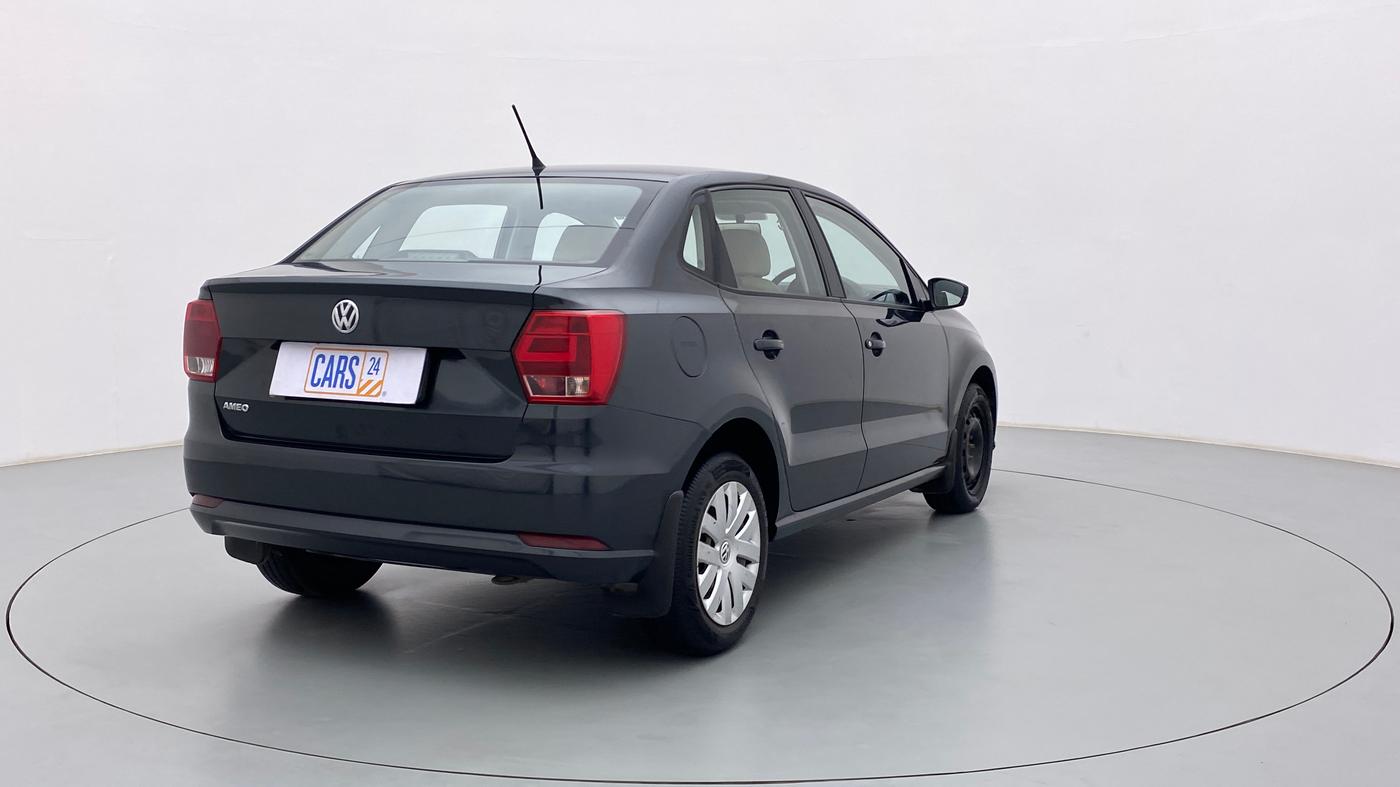 2018 Volkswagen Ameo COMFORTLINE 1.0, Petrol, Manual, 50,876 km, Right Back Diagonal
