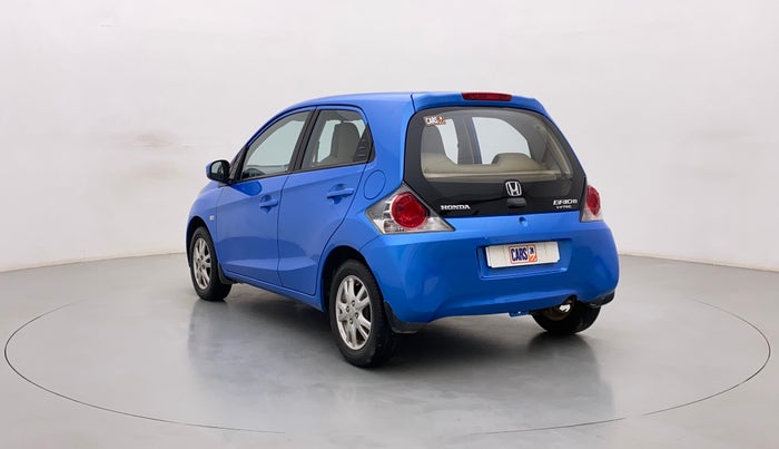 2012 Honda Brio V MT, Petrol, Manual, 56,126 km, Left Back Diagonal