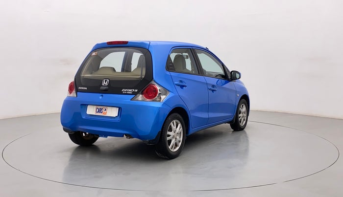 2012 Honda Brio V MT, Petrol, Manual, 56,126 km, Right Back Diagonal