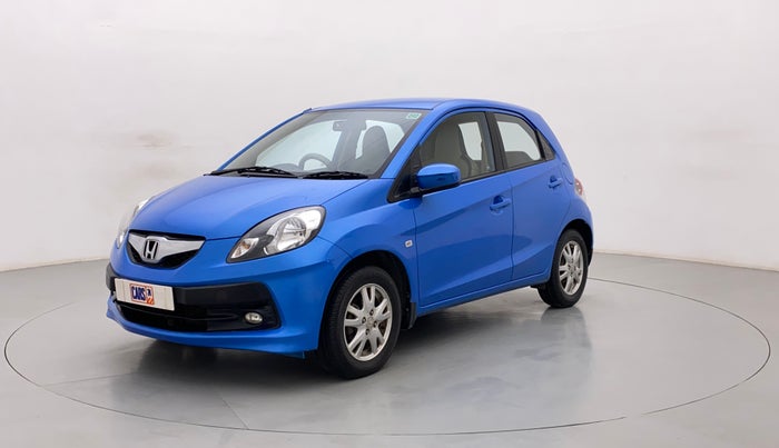 2012 Honda Brio V MT, Petrol, Manual, 56,126 km, Left Front Diagonal