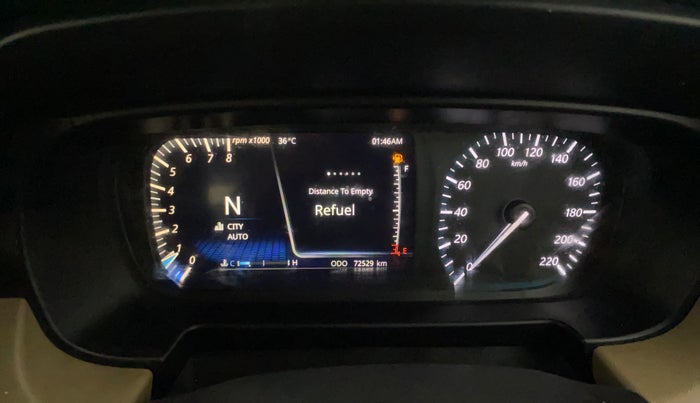 2022 Tata PUNCH CREATIVE 1.2 AMT KAZIRANGA EDITION , Petrol, Automatic, 72,486 km, Odometer Image