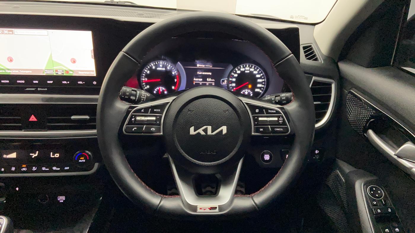 2022 KIA SELTOS GTX PLUS 1.4, Petrol, Manual, 19,141 km, Steering Wheel Close Up