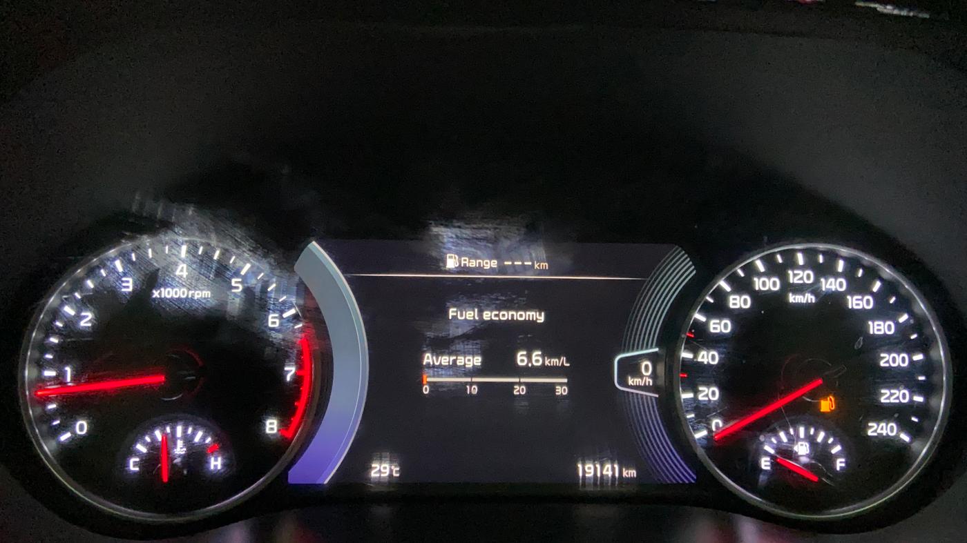 2022 KIA SELTOS GTX PLUS 1.4, Petrol, Manual, 19,141 km, Odometer Image