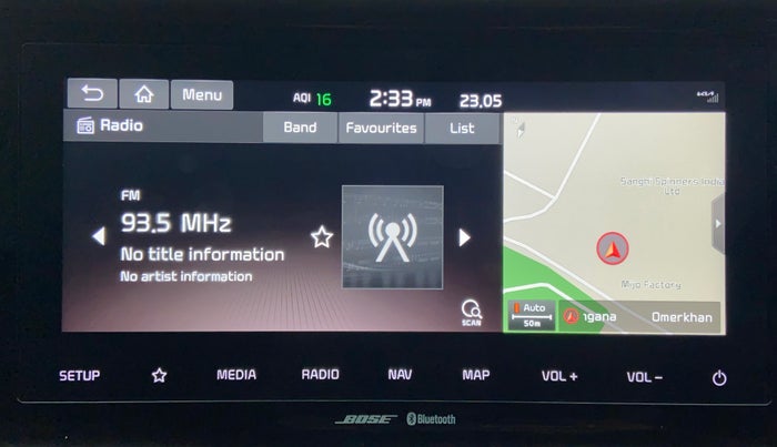 2022 KIA SELTOS GTX PLUS 1.4, Petrol, Manual, 19,141 km, Touchscreen Infotainment System