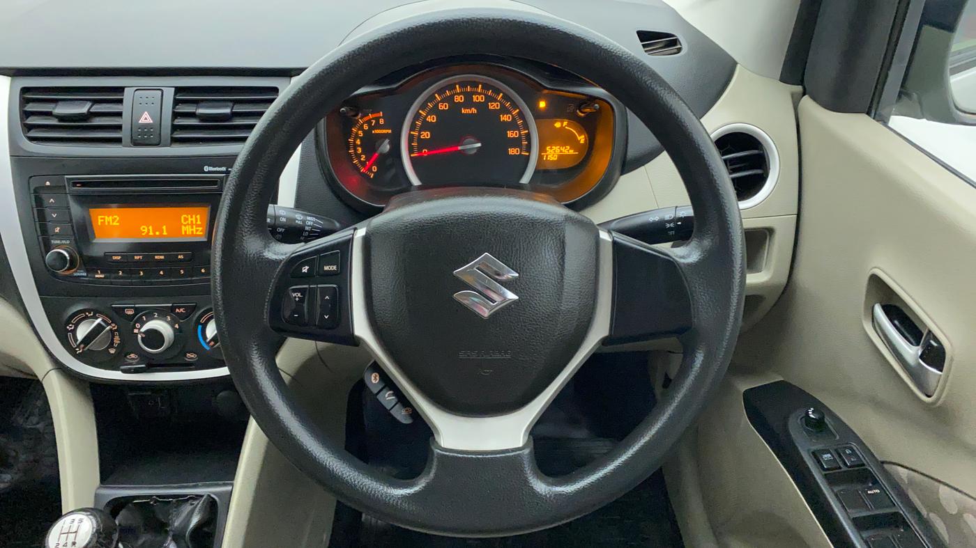 2017 Maruti Celerio ZXI D, Petrol, Manual, 53,069 km, Steering Wheel Close Up
