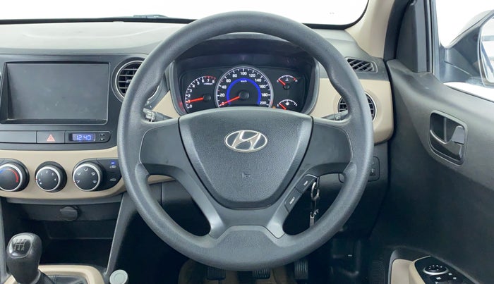 2015 Hyundai Grand i10 MAGNA 1.2 VTVT, Petrol, Manual, 28,858 km, Steering Wheel Close Up