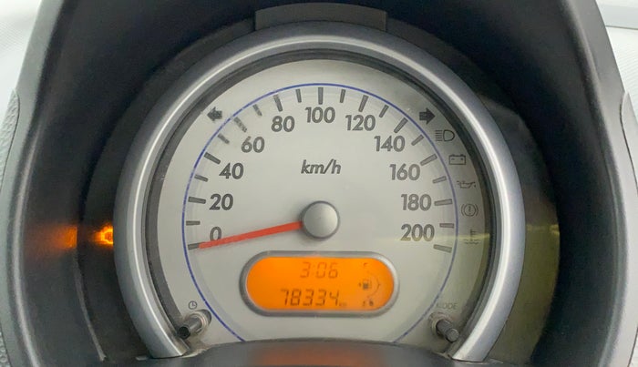 2014 Maruti Ritz VXI ELATE LIMITED EDITION, CNG, Manual, 78,575 km, Odometer Image