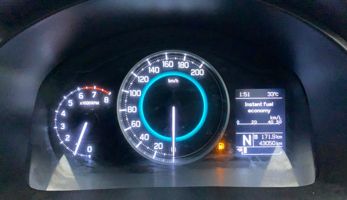 2017 Maruti IGNIS ZETA 1.2 AMT, Petrol, Automatic, 43,148 km, Odometer Image