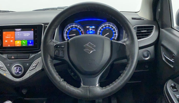 2020 Maruti Baleno ZETA PETROL 1.2, Petrol, Manual, 18,843 km, Steering Wheel Close Up