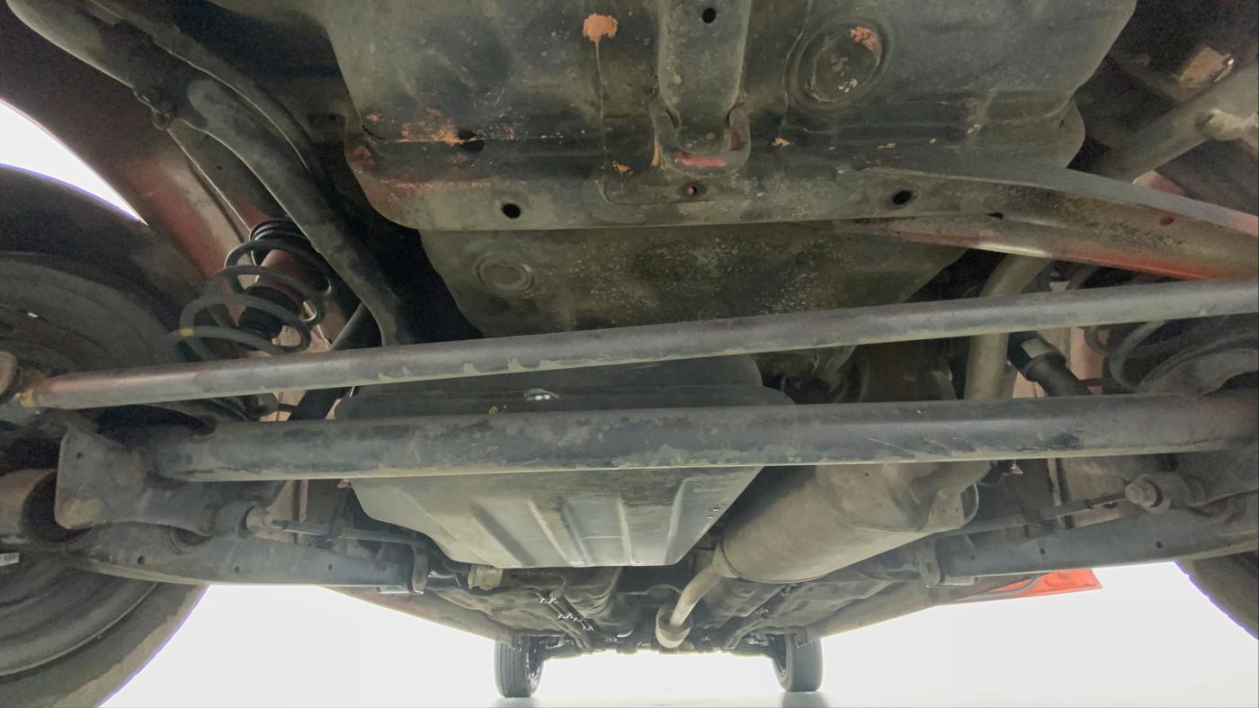 2013 Maruti Zen Estilo VXI, Petrol, Manual, 37,443 km, Rear Underbody