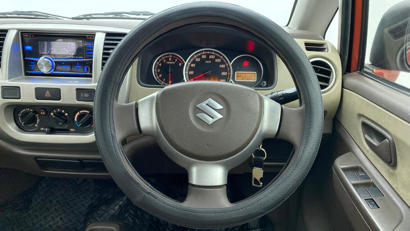 2013 Maruti Zen Estilo VXI, Petrol, Manual, 37,443 km, Steering Wheel Close Up
