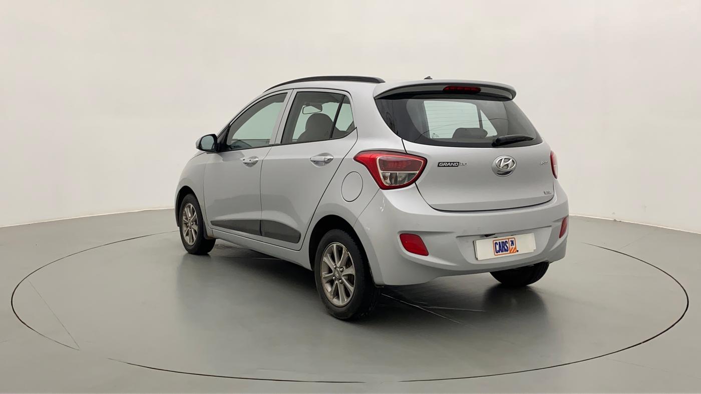 2016 Hyundai Grand i10 ASTA (O) 1.2 KAPPA VTVT, Petrol, Manual, 38,934 km, Left Back Diagonal